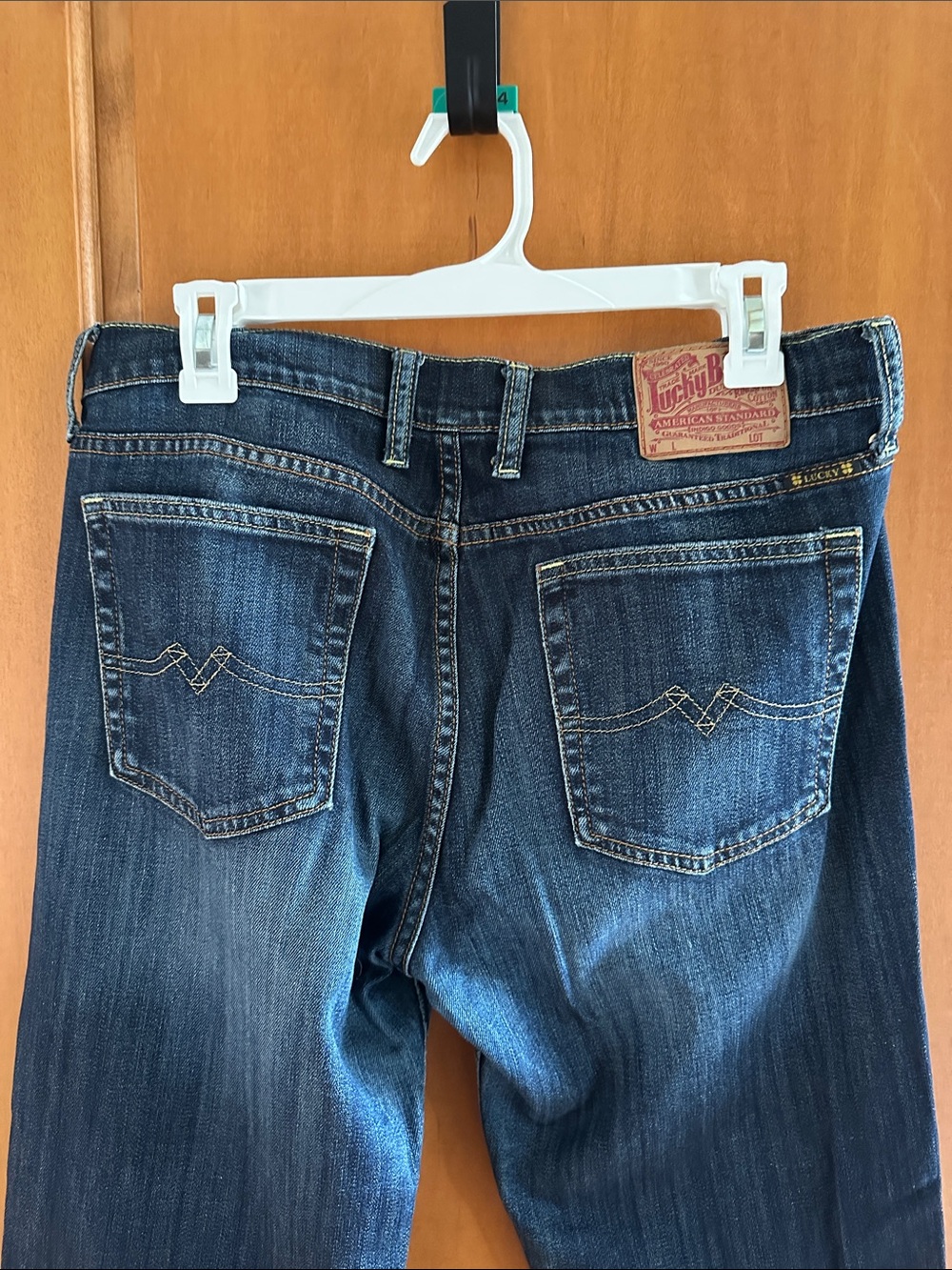 Lucky Brand Indigo Blue Sweet N Low Regular InseamBack Pocket Jeans size 12 31